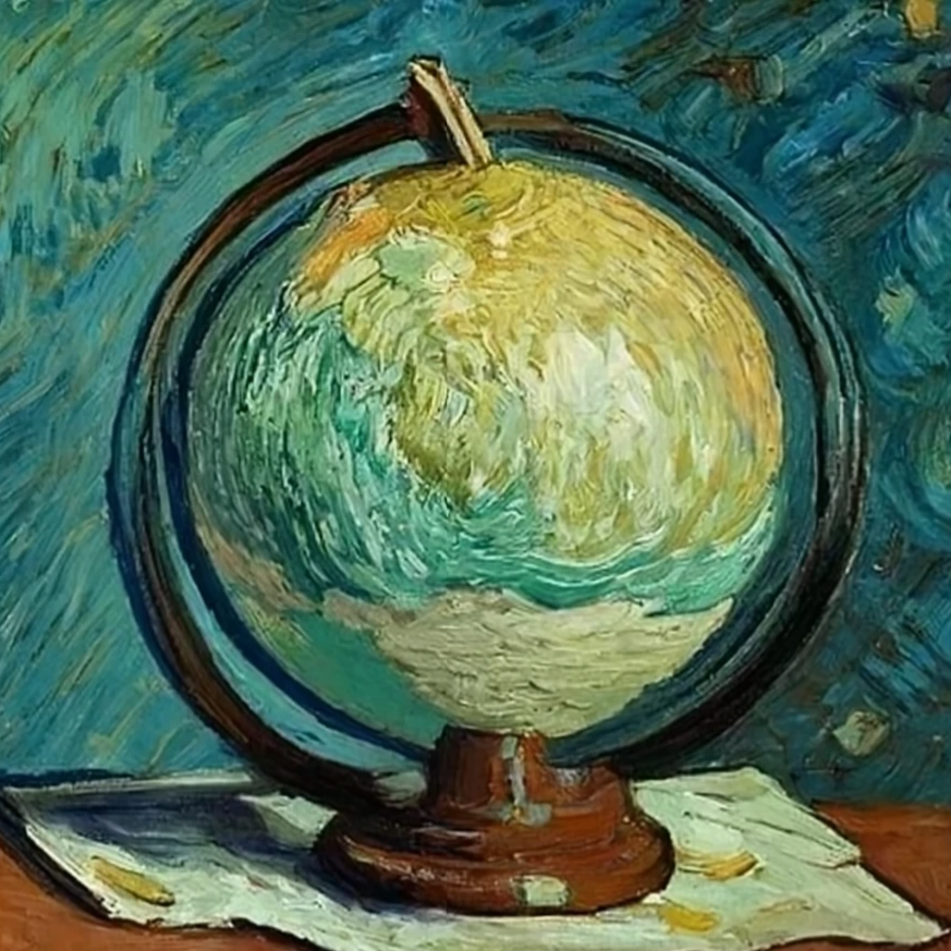 craiyon ai globe